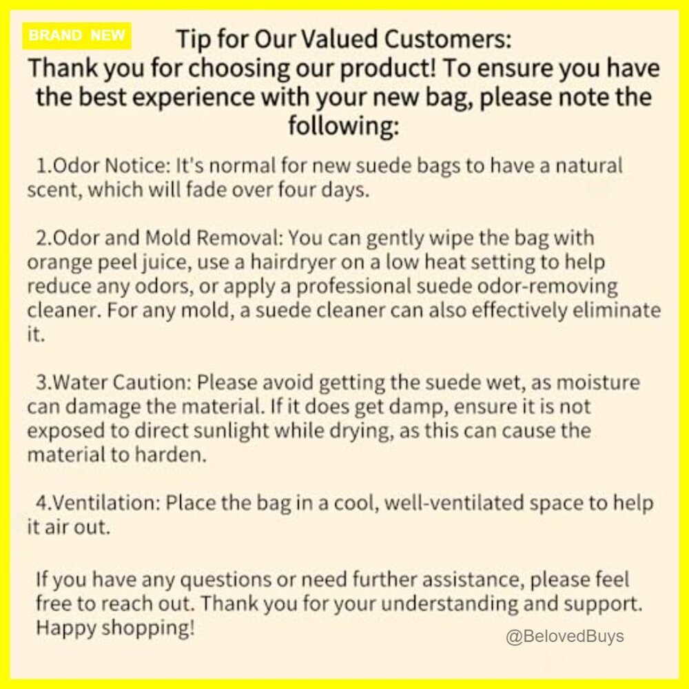 Large Faux Suede Hobo Tote Bag for Women Office Everyday Use - Picture 5 of 6